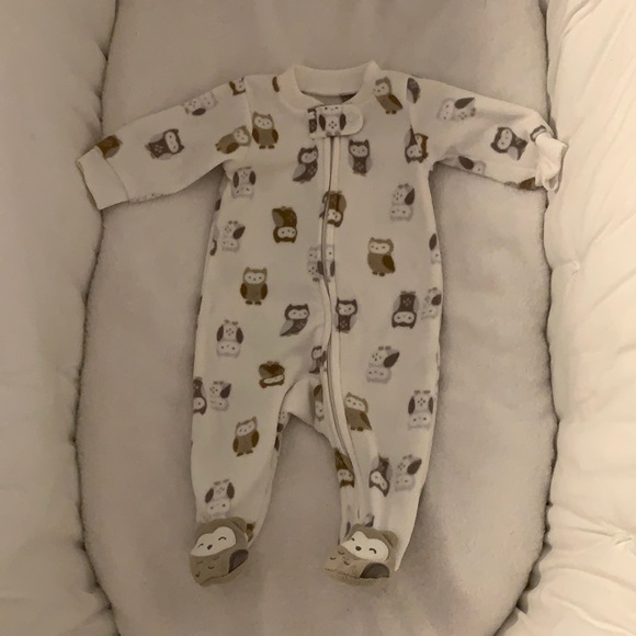 Warm onesie with little owls🦉 - Picture 1 of 3